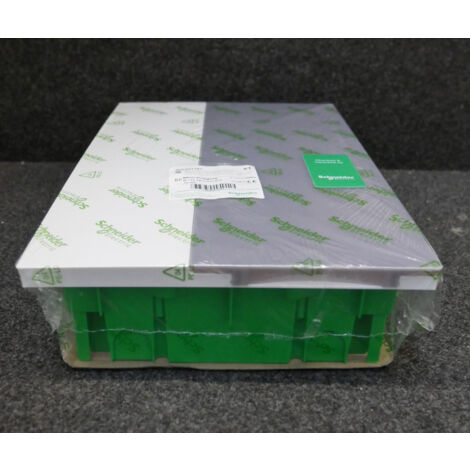 Schneider Electric – Coffret électrique nu 1x18 modules – Encastré avec porte translucide 402x252x98mm – Borne de terre incluse – Installation sécurisée - RESI9