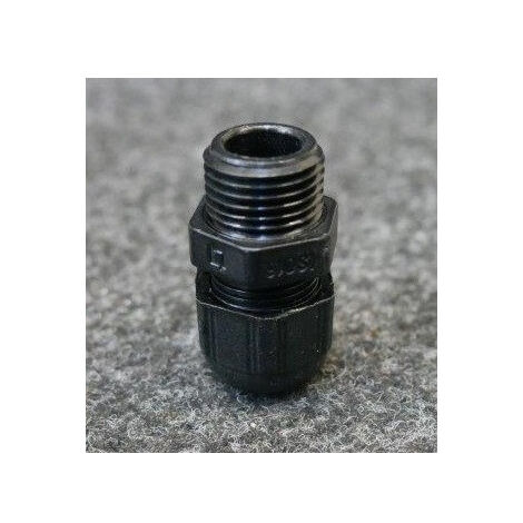Presse-étoupe plastique noir ISO 16 (à l'unité) serrage 4-8mm IP68 LEGRAND