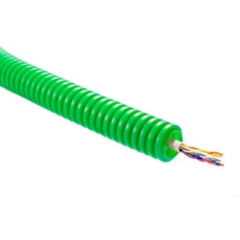 Gaine ICTA verte Ø 20mm préfilée ADSL 298 Grade 1 (bobine de 100m) Prefilco COURANT