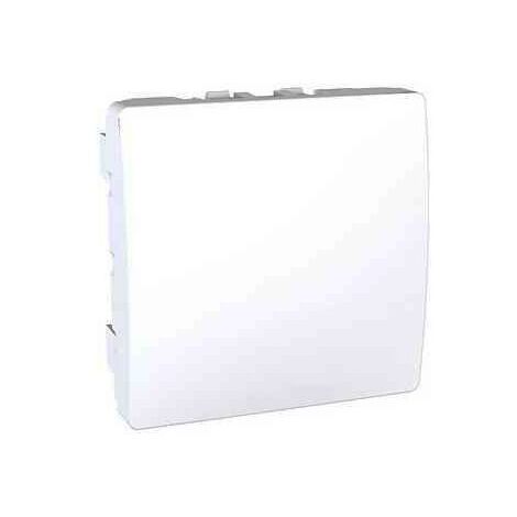 Obturateur blanc 2 modules largeur 45mm UNICA
