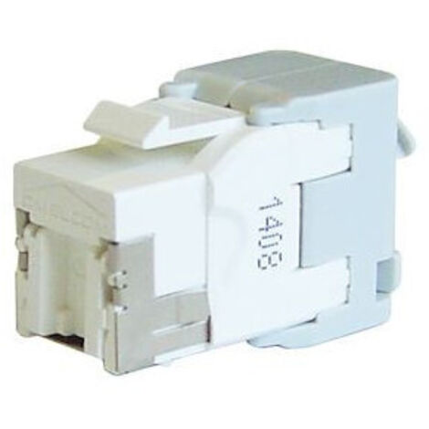 Sachet de 4 connecteur RJ45 blindées Grade 2 Catégorie 6 pour coffret de communication