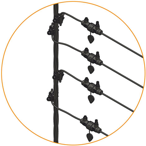 Pack colonne provisoire 1 TRI ou 2 MONO 35²-70² MICHAUD K550