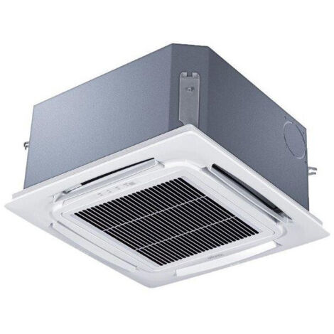 Atlantic – Climatiseur réversible cassette 3.5 kW – Dimensions 600x600mm – Gaz R32 – Niveau sonore 26 dB(A) – A++ en froid, A en chaud