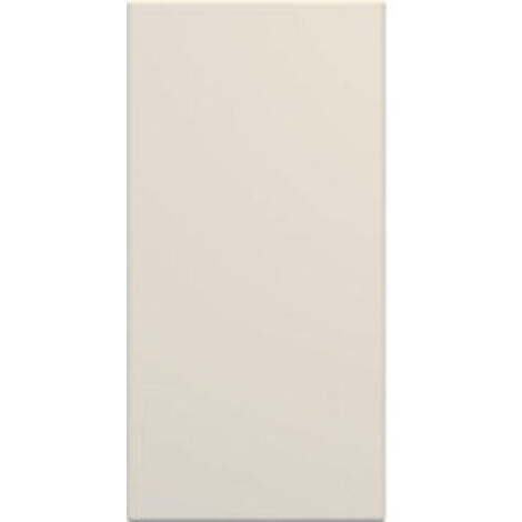 Enjoliveur interrupteur 1 poste 1 module couleur beige dune série Gallery HAGER
