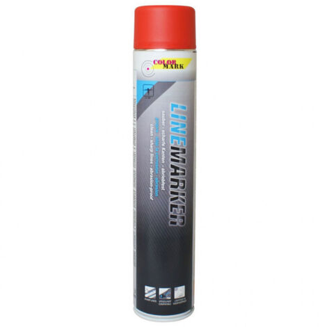 Peinture traceur de marquage jaune (aérosol de 750ml) pour traçage de lignes en intérieur et extérieur BFT (1/3)