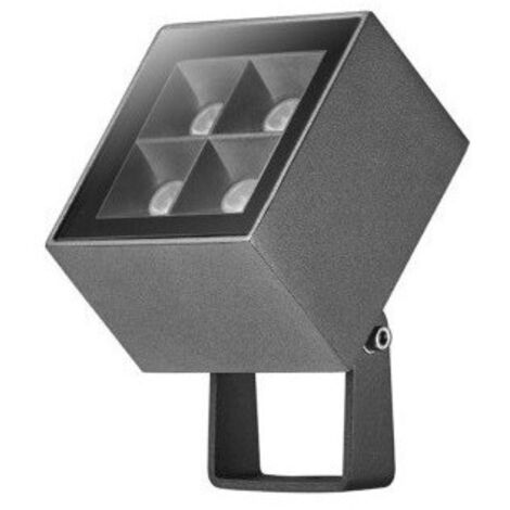 Projecteur architectural LED 5W gris anthracite 3000K 400lm alim 230V non-dimmable 120° IK07 étanche IP65 (1/5)