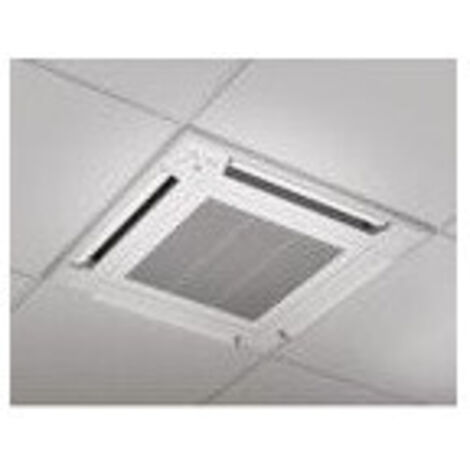 Atlantic – Façade compacte blanche 600x600 mm pour plafonnier cassette série UTG et UFYE – Esthétique épurée et fonctionnelle