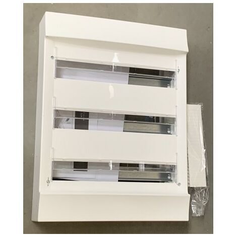 ABB – Coffret électrique nu 3x18 modules blanc – Pose saillie – IP20 – Dimensions 387x512x118mm – L619645