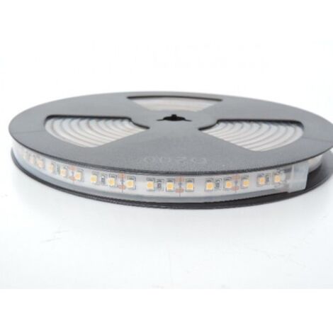 Bandeau LED 9.6W/m 3000K flexible extérieur longueur 5m 120leds/m alim 12V DC (non incl) IRC80 IP66 TRAJECTOIRE 003778