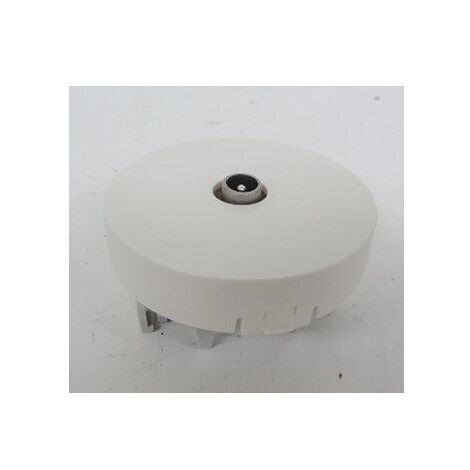 Prise TV directe saillie blanc 9.52mm (mécanisme sans cadre) associable ATEHA HAGER WJA250