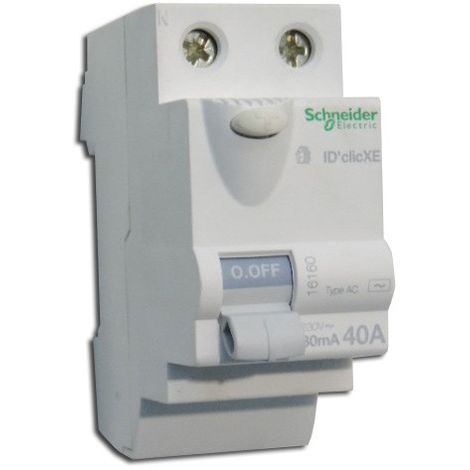 Interrupteur différentiel Resi9 xp 2P 40A 30ma type A - Schneider