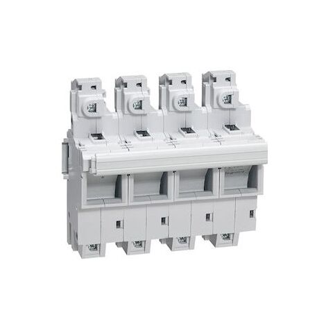 Coupe-circuit sectionnable 3P+N 50A équipé SP 51 pour cartouche fusible industrielle 14x51mm LEGRAND 021505 (1/2)