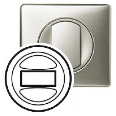 Enjoliveur titane interrupteur automatique sans marche-arret celiane LEGRAND 068339 (1/3)