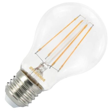 Ampoule LED 6W ronde A60 filament 2700K 806lm culot E27 230V non-dimmable claire TOLEDO RETRO SYLVANIA 0027341 (1/4)