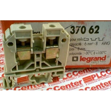 Legrand 037062 - Bloc jonction Viking pour rails 8AWG 600V 55A- capacité 6 mm2