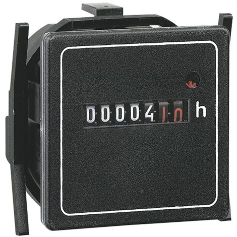 Compteur horaire totalisateur 400V 50Hz 48x48mm LEGRAND 049559
