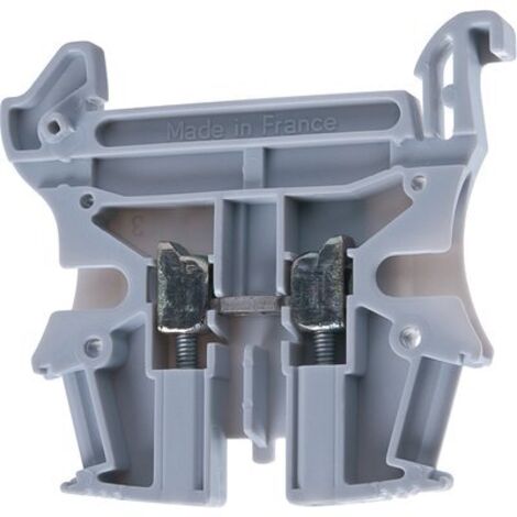 Borne Legrand 35mmq connexion DIN couleur gris 037165