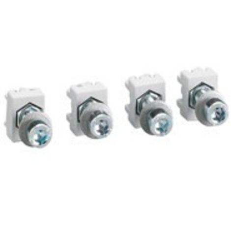 Jeu de 4 bornes à vis pour cosses pour DPX³160 magnétothermique LEGRAND 421029