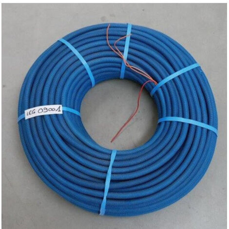 Gaine ICTA préfilée bleue Ø 16mm (bobine de 100m) 2x1.5mm² fil rouge-orange Chronofil LEGRAND