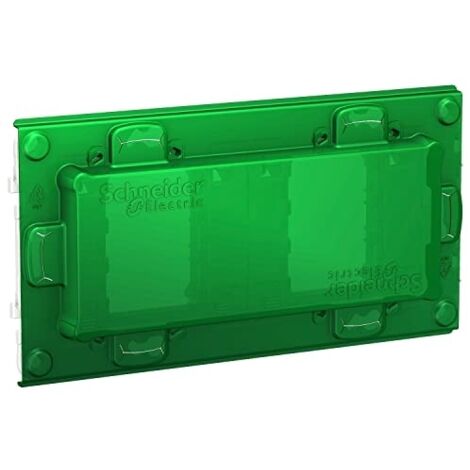 Support de fixation 4M / 2 postes pour appareillage mural UNICA NU7004PC (1/5)