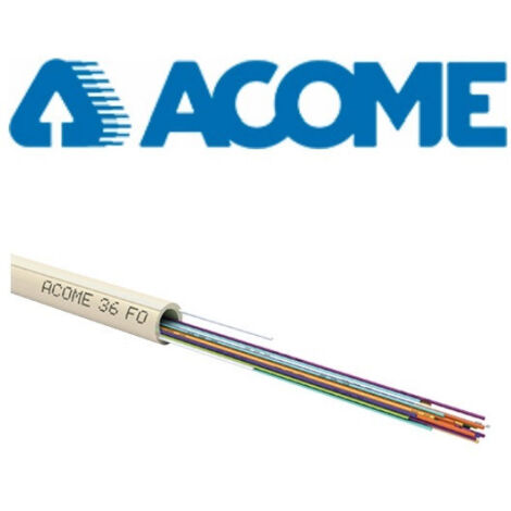 Câble colonne montante 48 fibres optiques longueur 100m MODULO 12 (ACOME N8530A HomePACe ACOPTIC) (1/2)