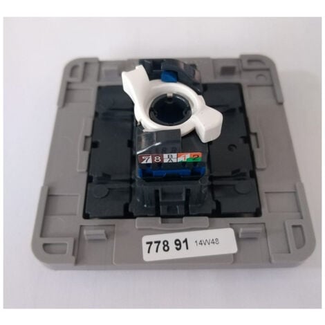 Prise RJ45 catégorie 6 FTP Soliroc IK10 IP20 LEGRAND 077891