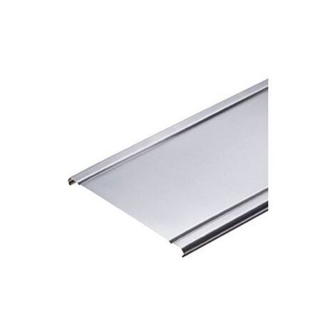 Gewiss – Couvercle métal pour goulotte électrique – Largeur 245mm – Longueur 2m – Finition Z275 – Accessoire professionnel