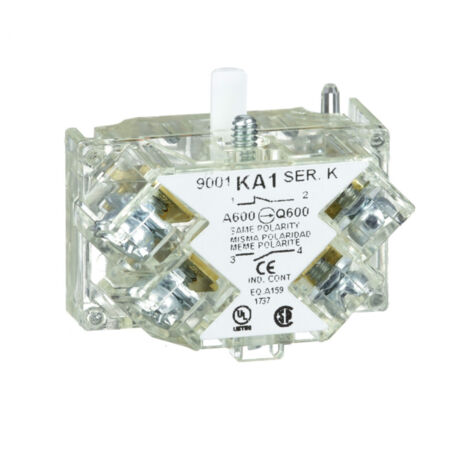 Harmony 9001K bloc contact pour bouton Ø30 1OF bornes protégées SCHNEIDER ELECTRIC 9001KA1 (1/4)