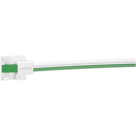 Canalis KB connecteur dérivation 16A L1+N+PE+bus cable 2m SCHNEIDER ELECTRIC KBC16DCS102T (1/4)