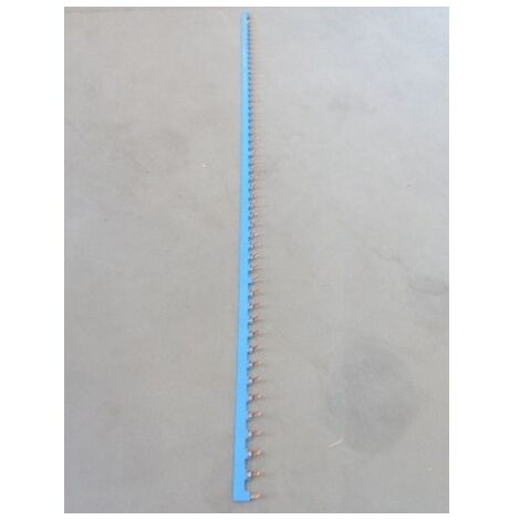 Peigne de répartition 52M bleu 104 pas de 9mm longueur 1m pour neutre BAR'CLIC XP SCHNEIDER ELECTRIC 14919