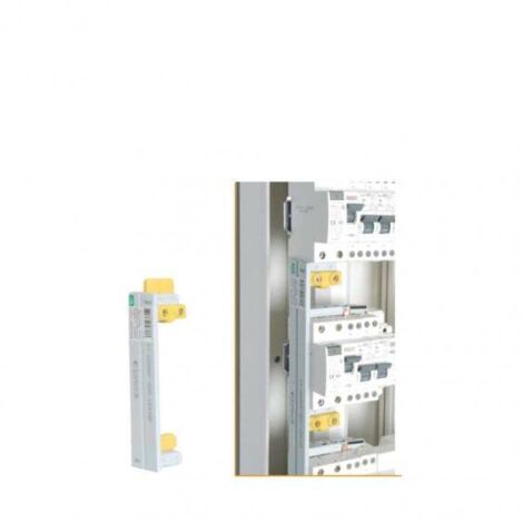 Peigne électrique vertical 2 rangées entraxe 135mm – Alimentation interrupteurs différentiels – Protecteur de zone sous tension – 423615 – Nalto