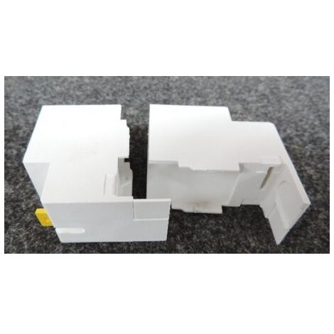 Schneider Electric – Jeu de 2 cache bornes pour disjoncteurs C120 / C60 – Protection efficace pour installation sécurisée – 18526