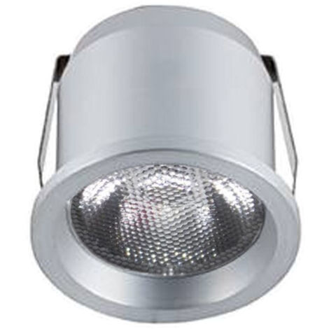 Spot encastré LED 4.5W Ø 40mm alu 4000K 490lm 4000K avec driver 230V 24° interieur IK04 IP44 SPOTI R-B INDIGO DO241NW25