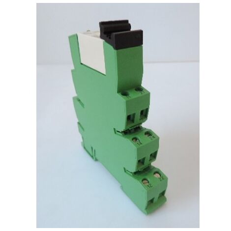 Rail Modulaire + 12 Bornes Automatiques Traversantes Phoenix Contact 2.5mm² 20A