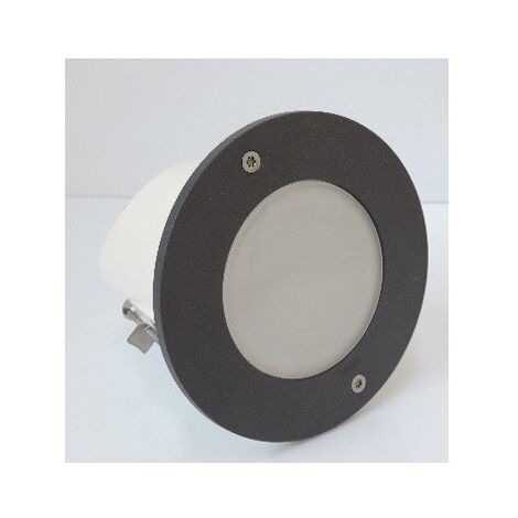 Applique Encastrée LED 3,5W 4000K Gris Graphite 245lm IP65 BEGA+BOOM 22050K4 (1/4)