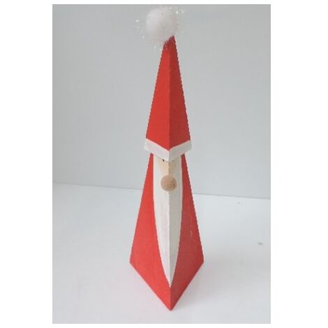Sapin Père Noël Bois H:200mm x 100mm BLACHERE DPSD058