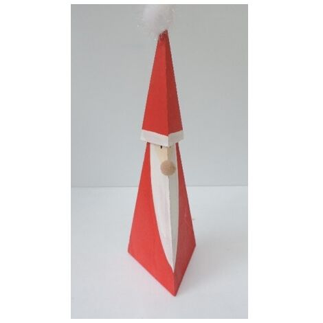 Sapin Père Noël Bois H:300mm x 100mm BLACHERE DPSD059