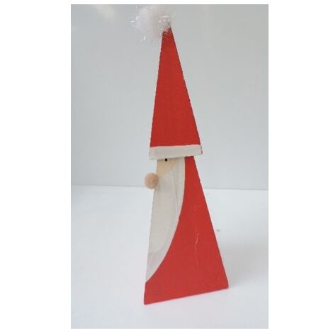 Sapin Père Noël Bois H:300mm x 100mm BLACHERE DPSD059
