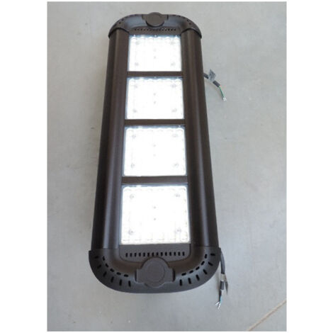 Plafonnier LED 150W SMD noire 574x204x145mm blanc naturel 4000K 15840lm 230V Highbay special grande hauteur IP65 LIBAY (1/3)