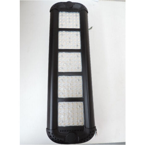 Plafonnier LED 200W SMD noire 687x204x145mm blanc naturel 4000K 22920lm 230V Highbay 120° special grande hauteur IP65 LIBAY (1/3)