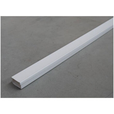 Moulure blanche 30x20mm au mètre – Pour finitions autour des portes et fenêtres – Facile à installer avec adhésifs ou clous