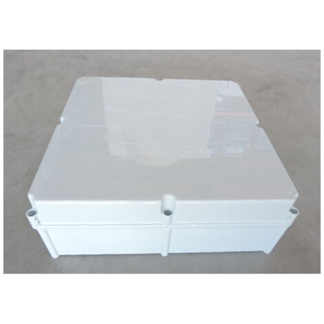 Boite polycarbonate avec couvercle opaque 540x540x205mm double isolation série MORVAN (1/3)