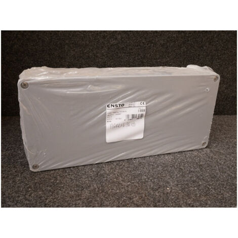 Coffret polyester renforcé 160x360X91mm avec couvercle gris étanche IP66 7Nm CUBO M ENSTO (1/2)