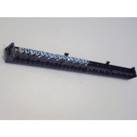 Bornier répartiteur 80A 16 trous pour coffret SCHNEIDER 13577