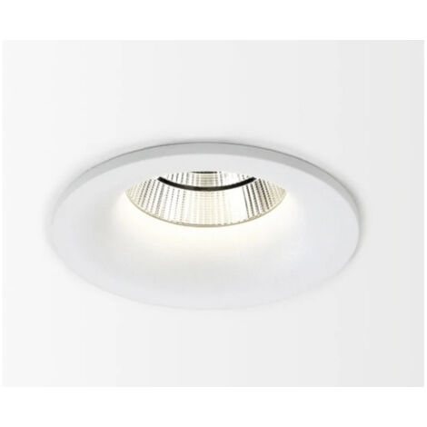 Spot encastré rond noir Ø 82x56mm LED 7.1-10.4W 3000K 875lm alim non incl. IP20 Delta Light