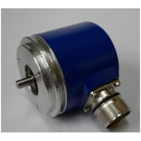 Codeur incrémental 5-30Vdc / 1T 200 impulsions axe sortant Ø 58mm bride standard détecteur optique Baumer (1/3)
