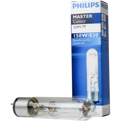 Lampe à décharge MasterColour CDM-TP 150W 3000K 13200lm culot PGX12-2 non-dimmable Philips