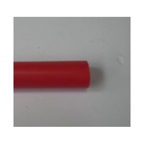 Gaine thermorétractable rouge paroi mince Ø 9.5-4.8mm longueur 1m retreint 2/1 ref 135929-2 CGPT 9.5-4.8 Tyco (1/2)