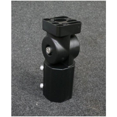 Pied rotatif noir de projecteur exterieur pose sur mât Ø 75mm max KAPSEA BLACK MASTY (1/3)