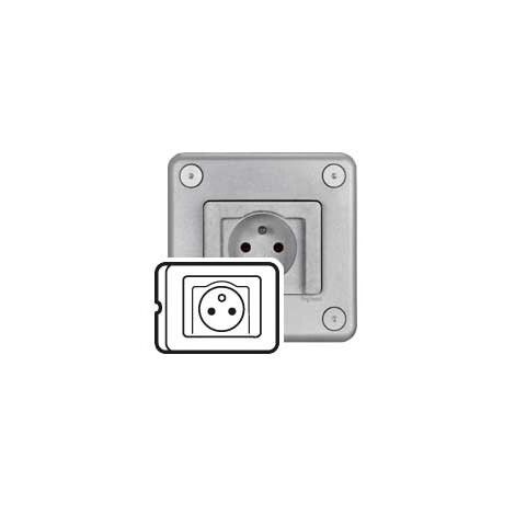 Enjoliveur De Prise Legrand SAGANE - Modèle Silex Pour Prise P+T - Neuf Sous Blister